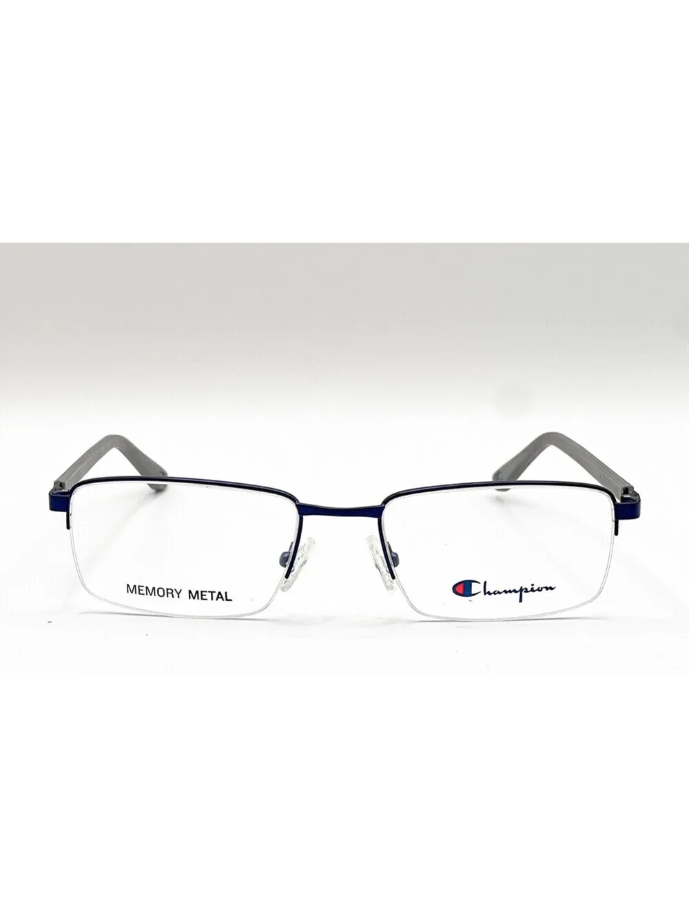 Champion GO C03 Matte Navy Rectangle Authentic Eyeglass Frames 55-19-140